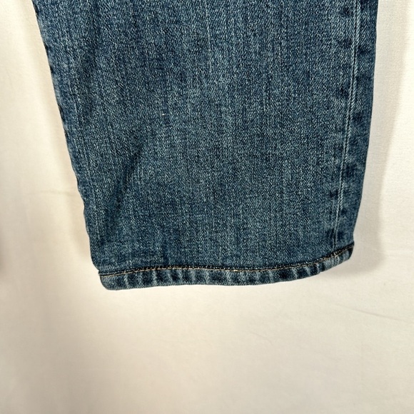 MNG Mango Claudia Medium Wash Cropped Jeans - Picture 6 of 8